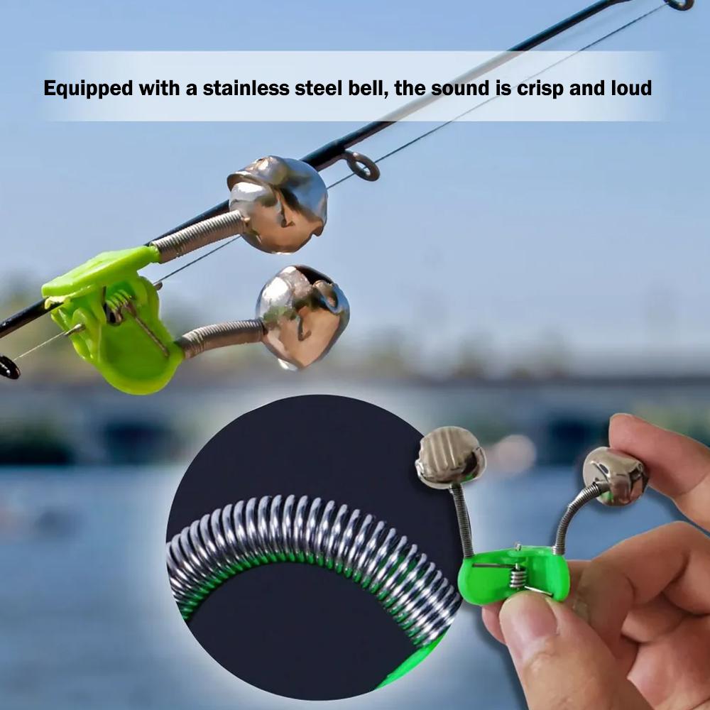 10 Buah Klip Lonceng Alarm Pan - Fishing Kayak Rod Holder ulasan dan harga