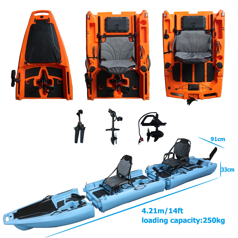 Kayak Pedal Lepas Pasang 14 Ka - Fishing Kayak Sit On Top ulasan dan harga